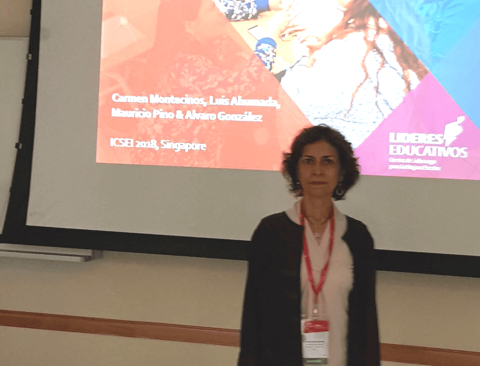 Líderes Educativos expone sobre programa piloto de entrenamiento a líderes sistémicos en prestigioso evento internacional realizado en Singapur