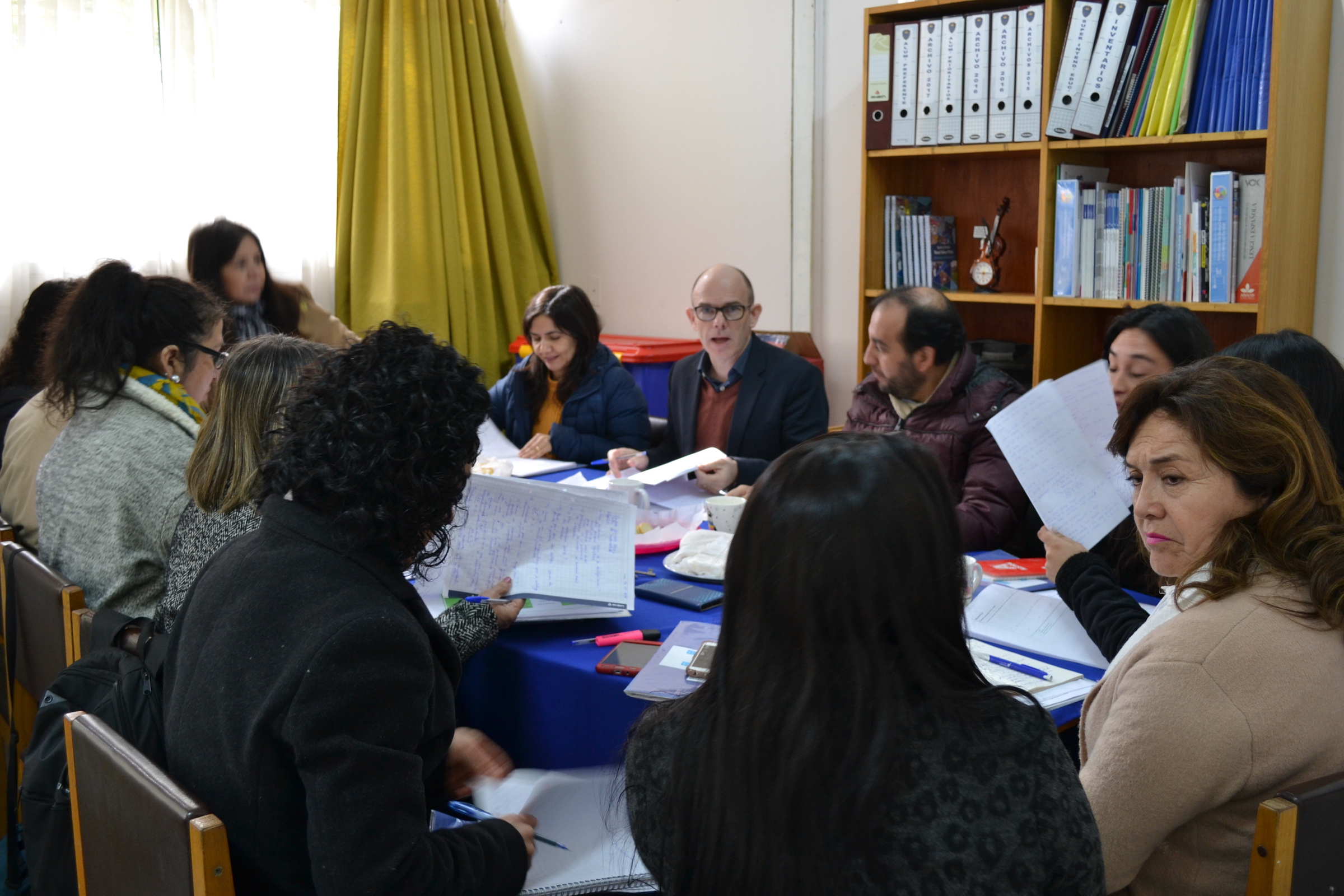 Establecimientos de Quilpué y Concepción realizan visitas a centros escolares en el marco de programa basado en la estrategia de revisión entre pares