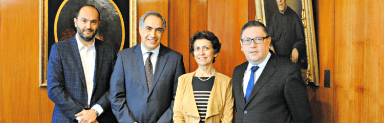 Senador Francisco Chahuán se reúne con representantes de Líderes Educativos para conocer detalles del proyecto