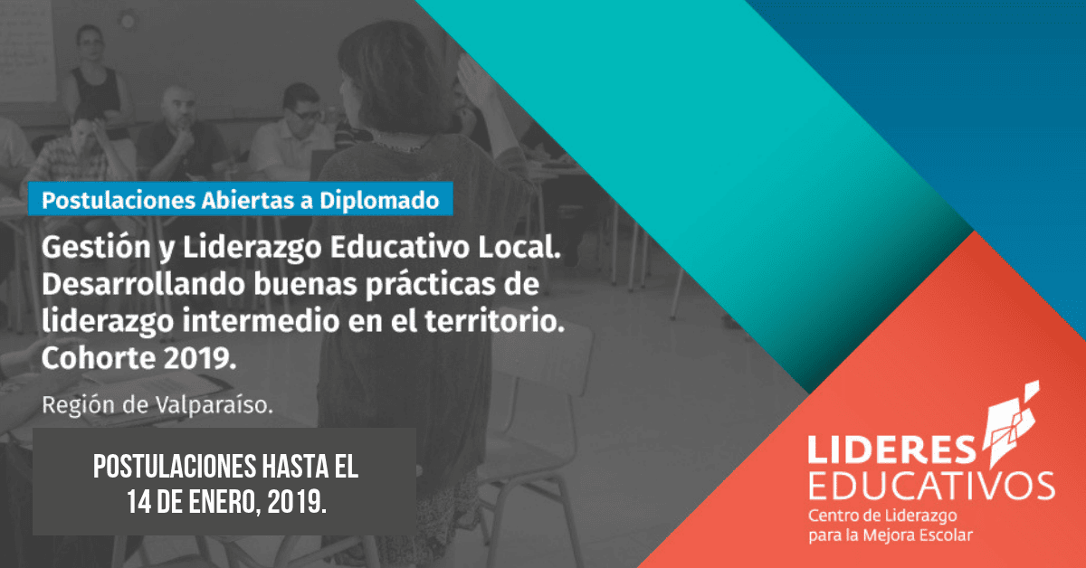 [CERRADAS] Postulaciones abiertas para programa formativo dirigido a fortalecer el nivel sostenedor en la Región de Valparaíso
