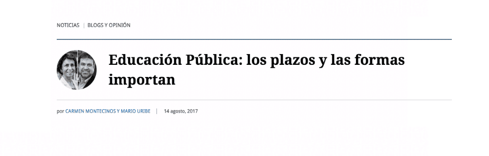 Educación Pública: los plazos y las formas importan