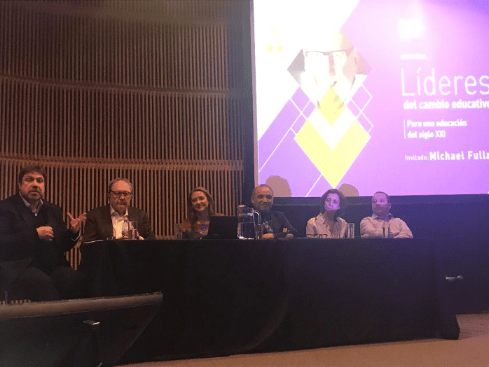 Líderes Educativos comparte panel de debate con el destacado experto internacional Michael Fullan