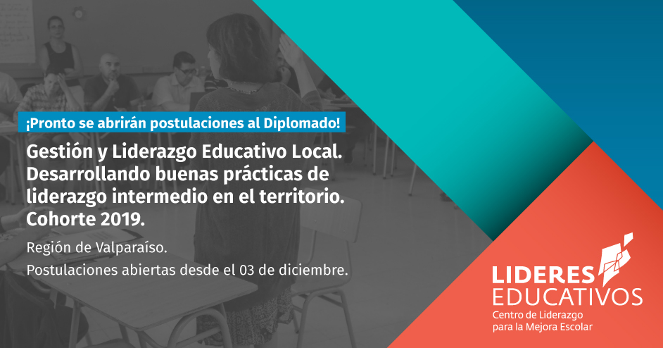 Programa que busca fortalecer liderazgo del nivel sostenedor abrirá inscripciones en Valparaíso para su tercera su versión