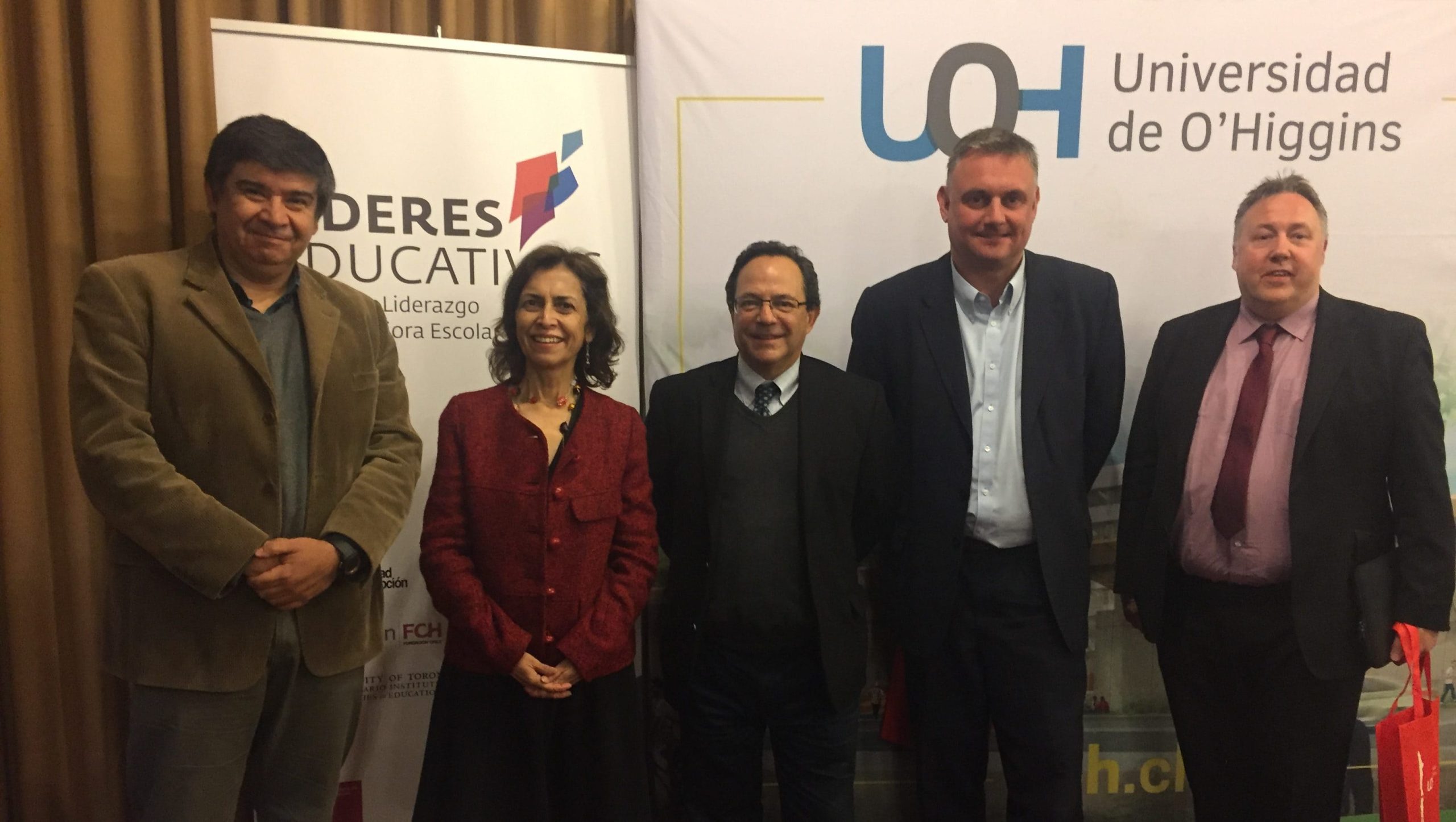 Líderes Educativos y Universidad de O’Higgins realizan seminario internacional sobre liderazgo distribuido y aprendizaje en red