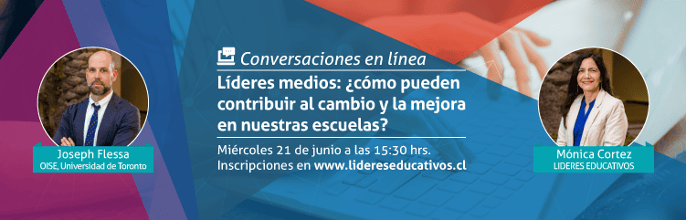 Inscripciones abiertas a la primera conversación en línea de Líderes Educativos