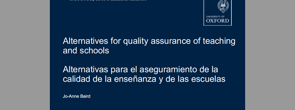 Presentación alternativas para el aseguramiento de la calidad de la enseñanza y de las escuelas