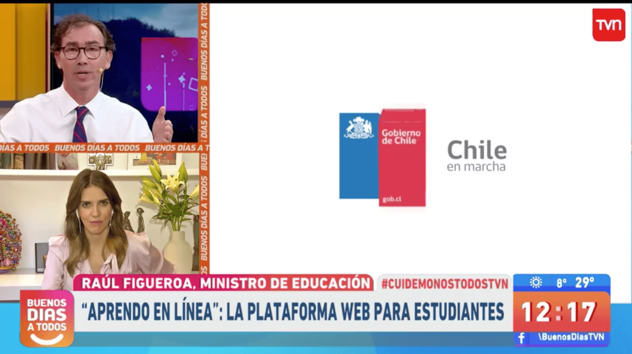 MINEDUC y TVN se unen para fomentar el aprendizaje desde el hogar