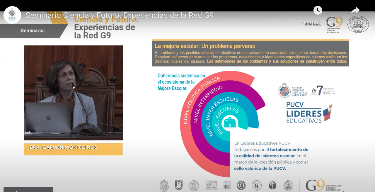 Experta insta a potenciar liderazgo escolar para mejorar el sistema educativo nacional
