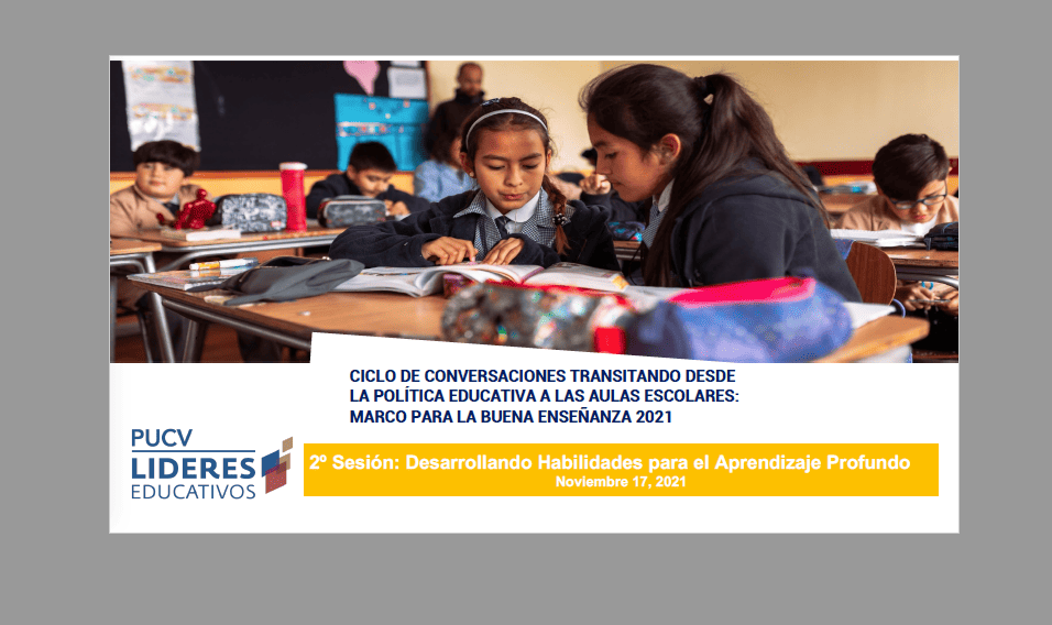 Presentación Desarrollando Habilidades para el Aprendizaje Profundo