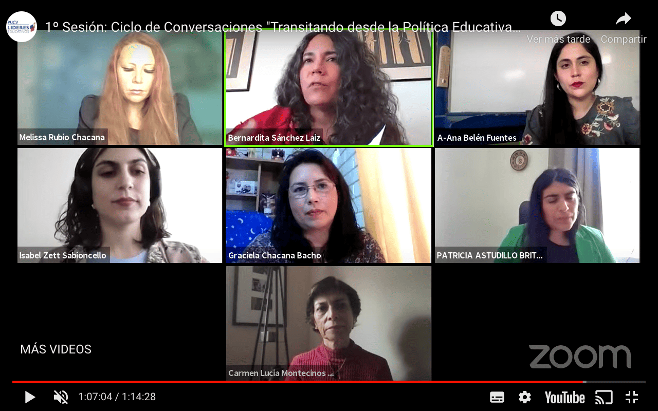 Con exitosa convocatoria inicia el Ciclo de Conversaciones de Líderes Educativos PUCV sobre el nuevo Marco para la Buena Enseñanza