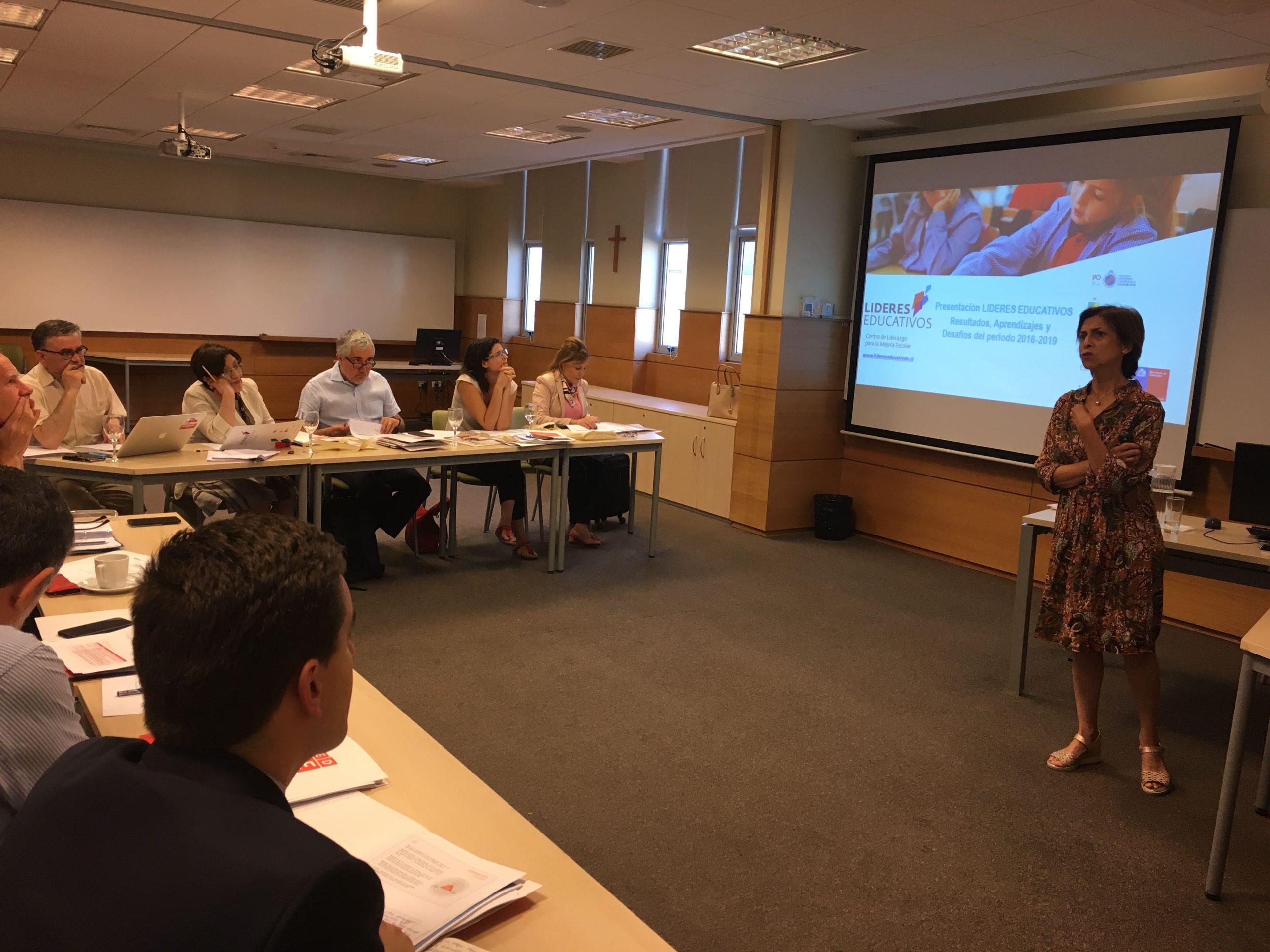 Comité asesor externo valoró los significativos avances logrados por Líderes Educativos en sus cuatro años de funcionamiento