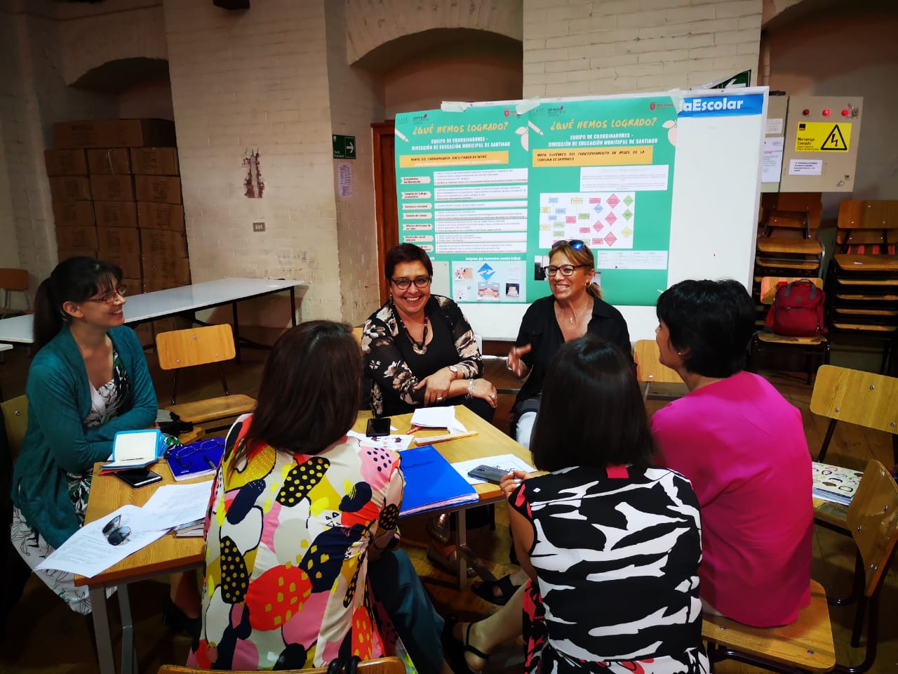 Las claves de la iniciativa que incentivó el aprendizaje en red y el mejoramiento sistémico en establecimientos de la comuna de Santiago