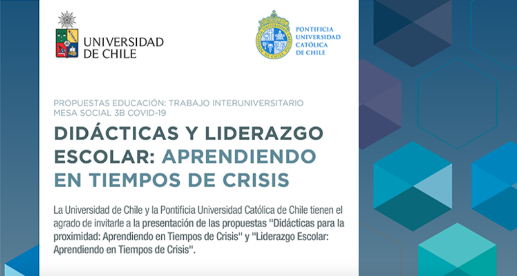 Presentación propuestas coordinadas por la Mesa de Educación de Trabajo Interuniversitario COVID-19