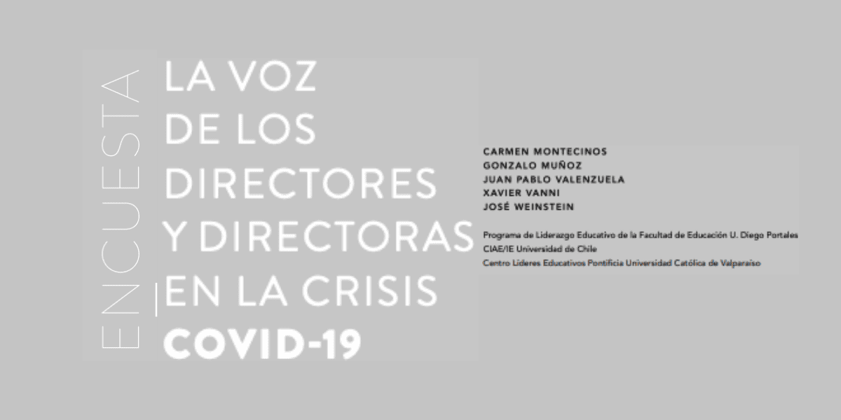 Resultados Encuesta “La voz de los directores y directoras en la crisis COVID-19”