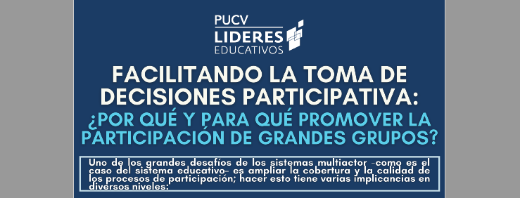 ¿Por qué y para qué promover la participación de grandes grupos en tu establecimiento?