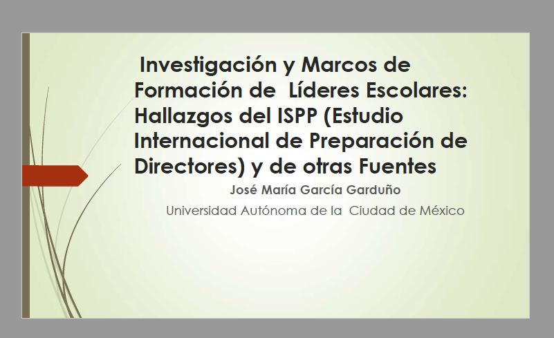 Evaluación y actualización malla curricular Plan de Formación de Directores