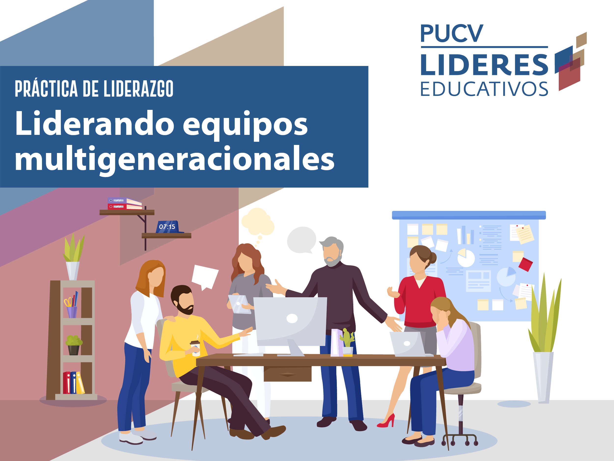 Liderando equipos multigeneracionales