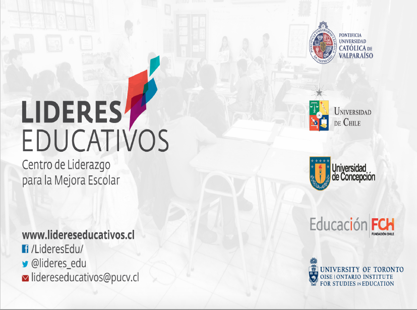 Líderes Educativos: Su contribución para liderar procesos de Enseñanza – Aprendizaje en escuelas y liceos – PACE UPLA