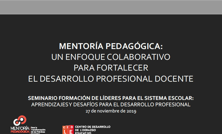 Mentoría pedagógica: un enfoque colaborativo para fortalecer el desarrollo profesional docente