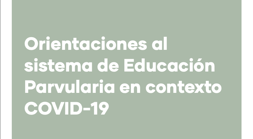 Mineduc entrega orientaciones al Sistema de Educación Parvularia