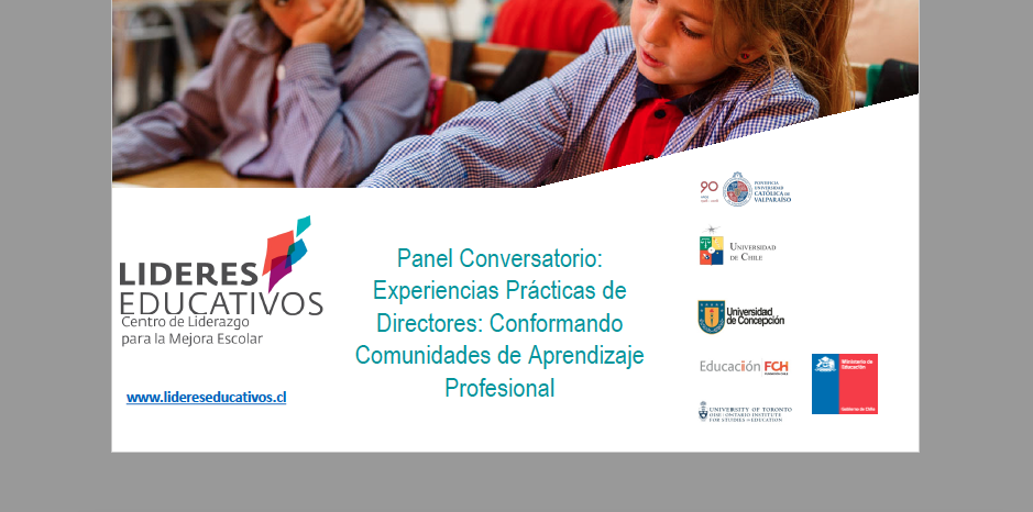 Experiencias Prácticas de Directores: Conformando Comunidades de Aprendizaje Profesional – Cecilia Herrera