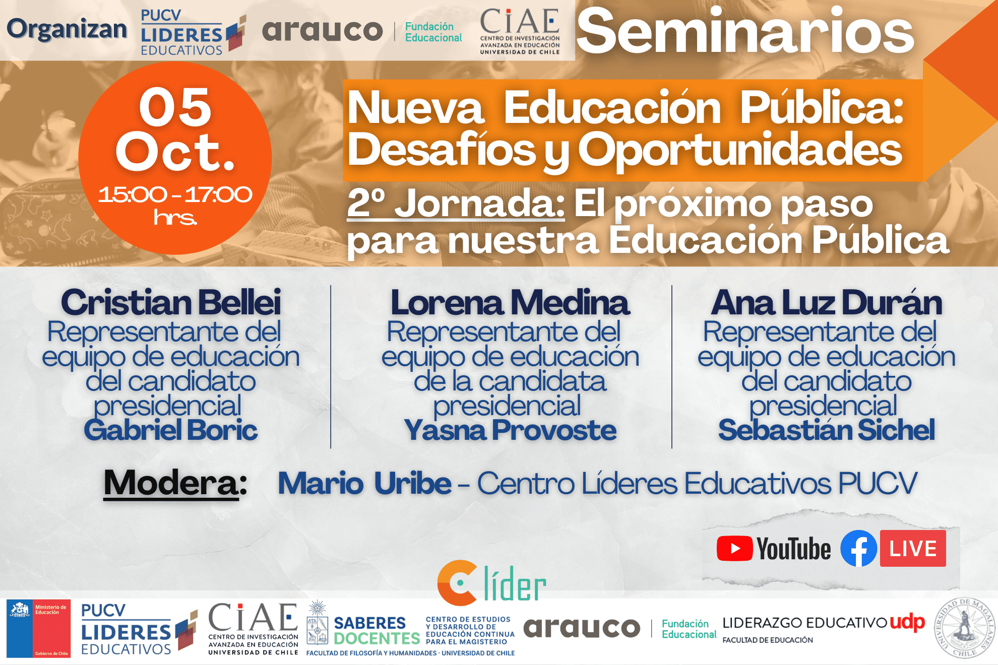 2º Jornada Seminarios “Nueva Educación Pública: Desafíos y Oportunidades”