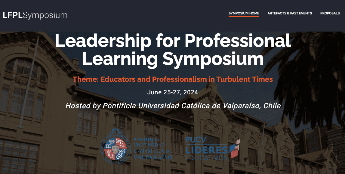 Centro Líderes Educativos PUCV será sede del Simposio Internacional “Liderazgo para el Aprendizaje Profesional”