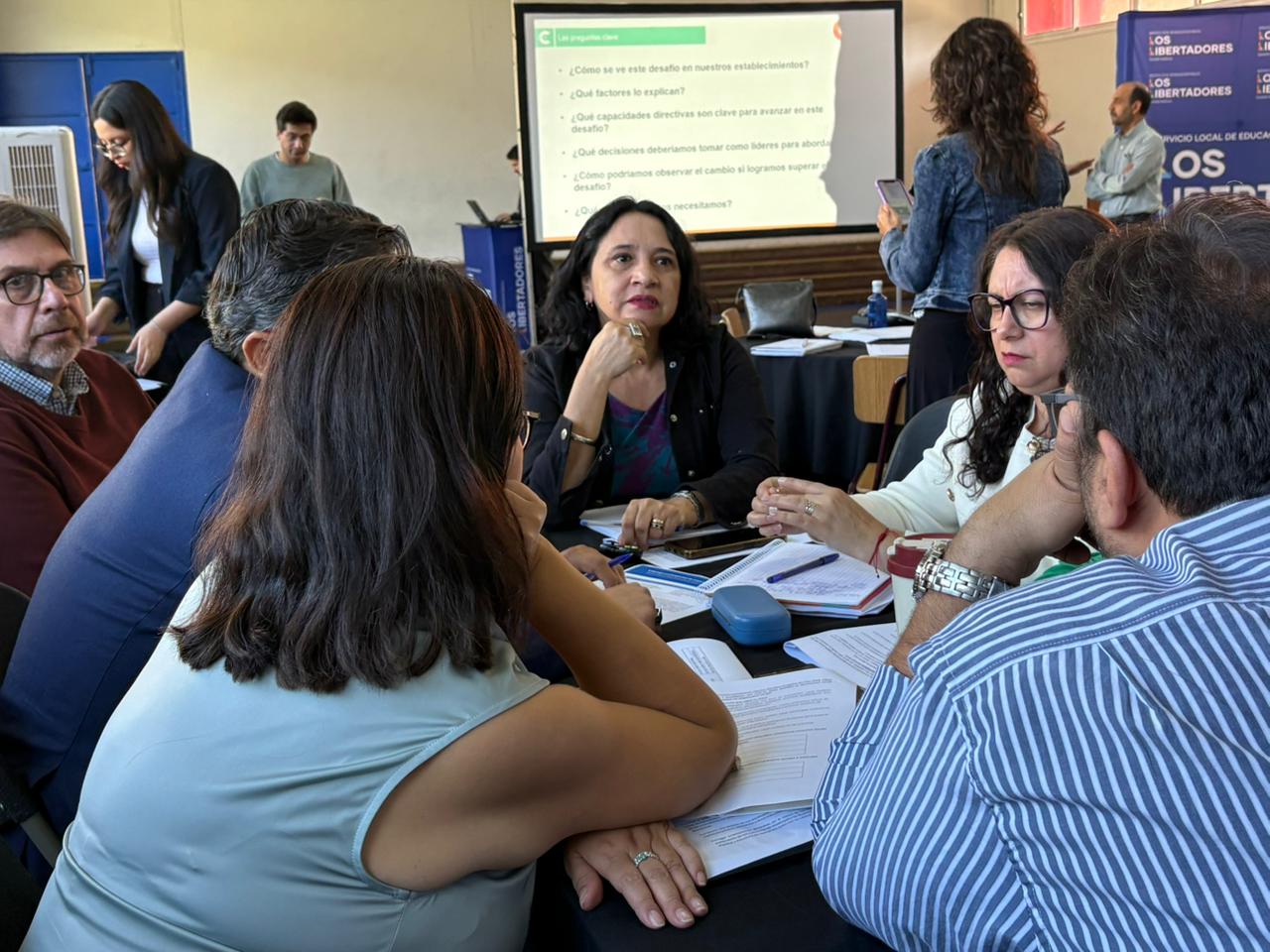 C Líder participa de la primera Conferencia de Directores de Establecimientos Educacionales del SLEP Los Libertadores
