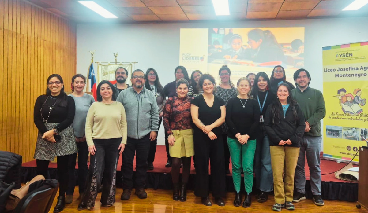 Programa formativo del Centro Líderes Educativos PUCV fortalecerá el acompañamiento pedagógico en profesionales del SLEP Aysén